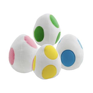 Großhandel Grünes Rosa Gelbes Blaues Yoshi Dinosaurier-Ei Plüschkissen Puppe Spielzeug - Product Image 1