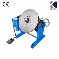 Schweißdrehtisch 50kg Flanschpositionierer Drehtisch Rotationsplattform mit 0,6-3,2 U/min Rotationsgeschwindigkeit Herkunft China
