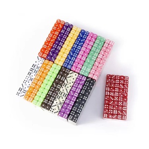 Grosir <span class=keywords><strong>8mm</strong></span> 10mm 16mm dadu dengan titik lebih murah warna-warni dadu akrilik D6 dadu untuk permainan - Product Image 1