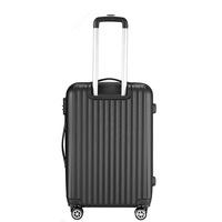 Valise de cabine rigide personnalisée en métal avec logo, 20, 24, 28 pouces, ensemble de bagages durables, mini valise à roulettes