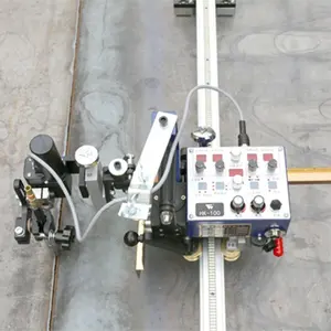Huawei HK-100 đường sắt Hàn tuyến tính Xe đẩy hàn tự động vận chuyển với máy hàn Swing máy kéo