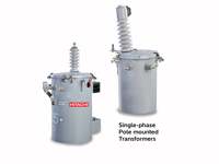 Transformateur de distribution monophasé IEC personnalisé 50Hz 60Hz 10KVA 6KV 120V ONAN immergé dans l'huile à double enroulement monté sur poteau pour zone rurale