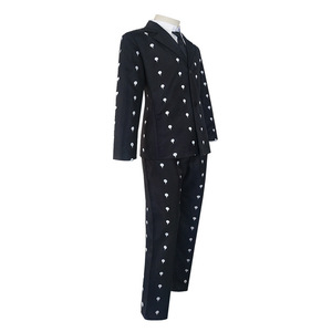 Disfraz de Bruno Bucciarati de Jojo's Bizarre Adventure para Hombre, Traje Negro de Funeral, Disfraz de Anime para Halloween - Product Image 2