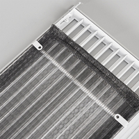 Grille linéaire à lamelles fixes pour la distribution d'air CVC - Direct Usine OEM