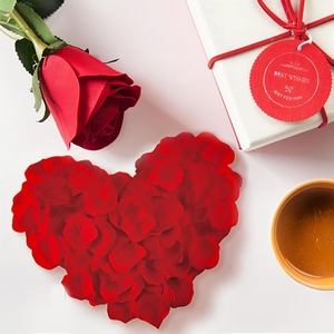 Pétalos de Rosa de Seda Coloridos, 1000 Unidades por Bolsa, para el Día de San Valentín, Noche Romántica, Propuesta de Matrimonio, Aniversario, Decoraciones Florales, 41 Colores - Product Image 2