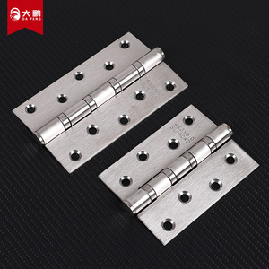 บานพับประตูสแตนเลส Da Peng ขนาด 4x3x30 5x3x30 แบบหนาพิเศษ พร้อมลูกปืนเงียบ สำหรับประตูห้องนอนและประตูห้องไม้ - Product Image 1