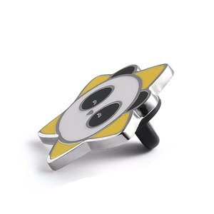 Irregular Customized Unique Design Panda Metal Souvenir Gift <b>Badge</b> - Product Image 3