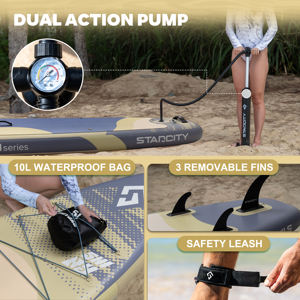 Fabricant chinois vendant des planches de <span class=keywords><strong>paddle</strong></span> gonflables de 11'*33''*6'' pour <span class=keywords><strong>2</strong></span> <span class=keywords><strong>personnes</strong></span>, pour le surf et les jeux aquatiques - Product Image 6