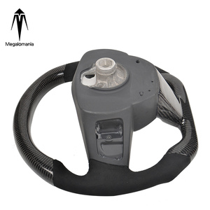 Volant de course personnalisé en Alcantara et fibre de carbone pour <span class=keywords><strong>Audi</strong></span> TTS R8 <span class=keywords><strong>TT</strong></span> S3 MK2 MK3 A3 A4 A5 A6 A7 A8 Q3 Q5, convertible - Product Image 6