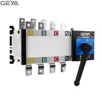 GEYA GATS-G-250-4P Commutateur de transfert automatique ATS 160A 400A 630A 1000A Contrôleur de commutation de générateur Atl-200s
