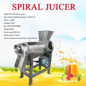 Chất lượng gừng Máy chiết xuất nước trái cây/gừng máy làm nước trái cây/gừng Máy ép trái cây - Product Image 3