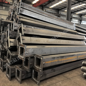 Palo Quadrato in Acciaio HUATAI di Alta Qualità Q235 7m 8m 9m 10m, Palo in Acciaio Zincato a Caldo per Illuminazione Stradale Solare - Product Image 1