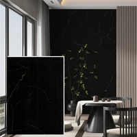 Panel de pared de PVC Spc con diseño geométrico moderno, panel de pared interior impermeable para cocina y baño