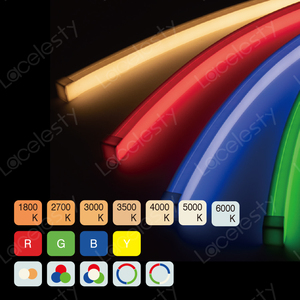 Éclairage <span class=keywords><strong>LED</strong></span> néon en gel blanc 6500K 12V 10W 24V étanche IP68 pour piscine et étang, décoration d'éclairage sous-marin - Product Image 5