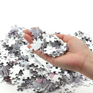 Manufacturer <strong>Personalised</strong> Customized Printed Acrylic PP Plastic Waterproof 2mm Thick 1000 Pieces Jigsaw Puzzles - Product Image 3