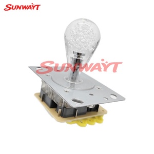 จอยสติ๊กเครื่องเกมอาร์เคด 12V แบบมีไฟ  ควบคุมด้วยเหรียญ  จอยสติ๊กเครื่องคีบตุ๊กตา  จอยสติ๊กไฟ LED - Product Image 4