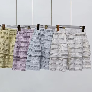 Jupe courte bouffante personnalisée OEM/ODM style ballet doux, avec dentelle et bustier, design féminin de niche - Product Image 1
