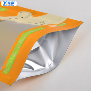 Custom Logo Plastic Pet Dog Food Packaging Bag Food Grade Aluminum Foil Moisture Proof Storage Bag for Chicken <strong>Fish</strong> Dried Grains - Product Image 4