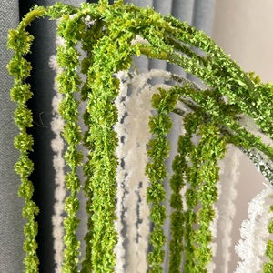 <span class=keywords><strong>Amaranto</strong></span> Artificial de Alta Calidad, Simulación de <span class=keywords><strong>Flor</strong></span> de <span class=keywords><strong>Amaranto</strong></span> Artificial Colgante para Decoración de Bodas - Product Image 1