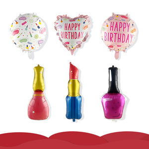 Globos con Temática de Maquillaje de Belleza al Estilo de las Celebridades de Internet, para <span class=keywords><strong>Cumpleaños</strong></span> de Niñas, San Valentín, Bodas, Campamentos - Product Image 1