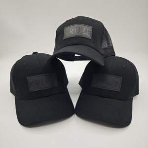 Gorras Trucker Richardson de Alta Calidad con Parche de Cuero Bordado, Gorra Trucker de Malla, Gorras Trucker Richardson 112 - Product Image 4