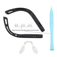 Accessoires de remplacement pour branches de lunettes, embouts de protection, embouts en U à clipser, accessoires de réparation pour montures de lunettes