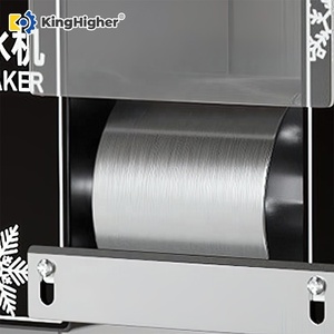 Machine à glace pilée commerciale à 4 trémies, machine à neige de lait, flocons de neige, raseuse à glace, machine à glace pilée électrique fine - Product Image 4