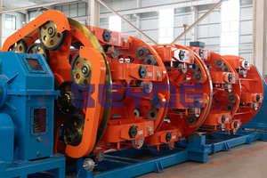 <span class=keywords><strong>Beyde</strong></span> LJJ630/1 + 18 630 Tipo 18 Carretes Equipo de fabricación de cables de trenzado planetario Máquina de fabricación de cables de alimentación - Product Image 6