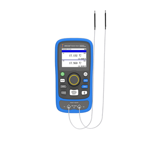 Thermomètre de référence en plastique à double entrée avec <span class=keywords><strong>écran</strong></span> LCD haute précision, prise en charge OEM pour l'étalonnage sur site en laboratoire de métrologie - Product Image 3