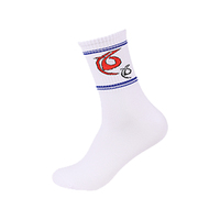 Prix haut de gamme en ligne en gros polyester coton tricoté taille moyenne longueur midi chaussette hommes quatre saisons