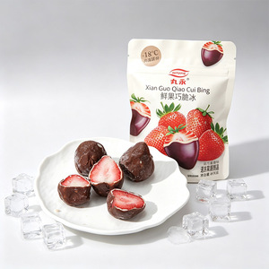 Gelato alla Fragola Congelato con Doppio Rivestimento al Cioccolato, Dessert di Alta Qualità, Etichetta Personalizzata, Spedizione Rapida in Tutto il Mondo - Product Image 3