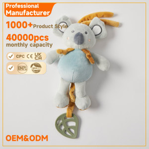 Juguete Colgante Musical de Peluche Suave para Cuna, Modelo de Oso de Peluche, Conejo y <span class=keywords><strong>Elefante</strong></span> con Caja Musical, Decoración para Cuarto de Bebé, Regalo - Product Image 5
