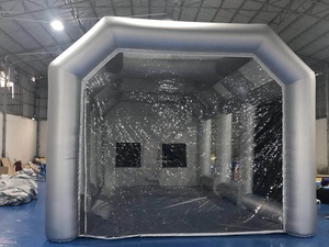Cabina de Pintura Inflable Personalizada, Carpa de Pintura de Tela Oxford, Cabina de Pintura Portátil para Autos en Venta, Fabricante - Product Image 2