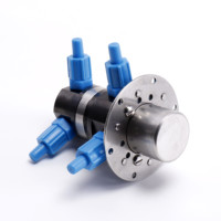 Pièces de rechange de qualité supérieure DB-PP0013 253 Pompe à double tête d'encre blanche (Rotor court) pour imprimante jet d'encre Domino