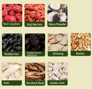 Sachets de thé santé, directement de l'usine, support du dropshipping, personnalisable, thé nourrissant au ginseng 10 trésors, mélange de vitalité à base de plantes - Product Image 3