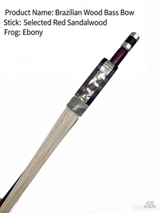Archet de <span class=keywords><strong>violoncelle</strong></span> octogonal MiaoSenGuang ZWA9 en bois de Brésil, taille 3/4, avec grenouille en ébène, fait main pour violoncelles - Product Image 1
