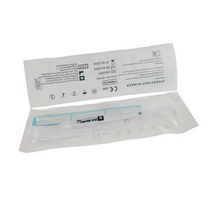 Encre blanche 0.5Mm 1Mm marqueur de peau stylo marqueur de peau chirurgical stérile stylo à encre avec règle - Product Image 2