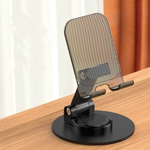 Accessoires pour téléphone, moniteur 7" - 15.6", plus d'angles, pliable à 360° °   Support de téléphone portable antidérapant en silicone pliable - Product Image 1