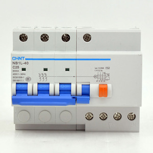 เบรกเกอร์ป้องกันกระแสไฟฟ้ารั่วไหล CHINT รุ่น <span class=keywords><strong>NB1L</strong></span> พร้อมระบบป้องกันกระแสเกิน (แม่เหล็ก) <span class=keywords><strong>NB1L</strong></span>-40 2P C20A 30mA - Product Image 4