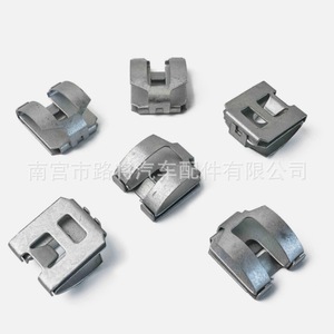 Mercedes-Benz A1249889078 Bumper Metal Bracket Fastener <b>Clamp</b> Zinc-Plated Iron Replacement Part - Product Image 5