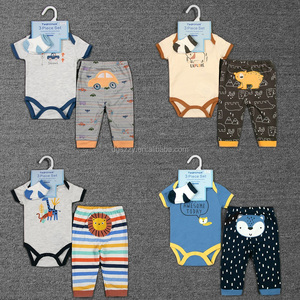 Conjunto <span class=keywords><strong>de</strong></span> Ropa <span class=keywords><strong>de</strong></span> Bebé Tedmimak <span class=keywords><strong>de</strong></span> Verano, 3 Piezas, 0-9 Meses, Cómodo, con Estampado <span class=keywords><strong>de</strong></span> Dibujos Animados, Pantalones Largos con Estampado Animal y Calcetines - Product Image 6