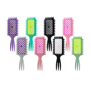 Pettini a Cuscino d'Aria in Paglia di Grano all'Ingrosso per Extension Spazzola Definisci Ricci per Styling Capelli Ricci Spazzola Districante per Donna Uomo - Product Image 1