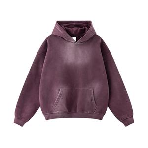 Sudadera con capucha al por mayor Premium algodón de lujo a granel ropa de calle de alta calidad pulóver peso pesado logotipo personalizado de gran tamaño Unisex a granel - Product Image 1