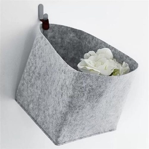 Cesta de Almacenamiento Plegable Multiusos al por Mayor con Asas de Transporte, Práctica Cesta Organizadora de Fieltro - Product Image 3