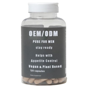 Suplemento para el Cuidado de la Salud Masculina OEM/ODM, Producto de Venta Caliente, Cápsulas de Polvo de Cáscara de Psyllium - Product Image 1