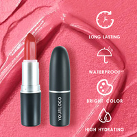Personnalisez votre logo Vente en gros Rouge à lèvres Marque privée Brillant à lèvres pailleté Produit de maquillage coréen Rouge à lèvres