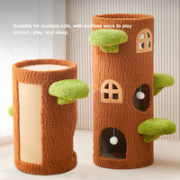 Fabricante al por mayor Sisal Scratcher Cat Climbing Frame House Cozy Large Multi-Level Cat Tree Tower con Sisal Scratching Post