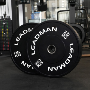 Factory Wholesale OEM Black Rubber weight Plate Gym Workout Weight Lifting Training Discs Powerlifting Bumper Plates