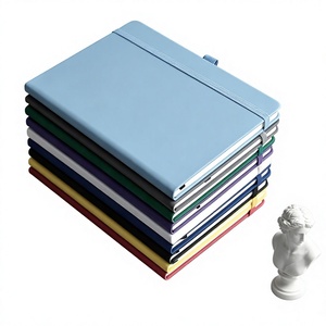 Carnet de notes professionnel <span class=keywords><strong>A41</strong></span> à reliure parfaite, couverture rigide en cuir PU épaissi, personnalisable avec logo, idéal pour cadeau d'entreprise, fabriqué en Chine - Product Image 1
