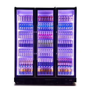 Réfrigérateur de Luxe Léger pour Boissons Froides et Vins, Vitrine Réfrigérée à Bière avec 2 Portes Vitrées - Product Image 6